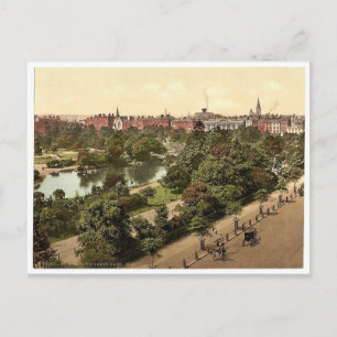 Carte Postale St. Stephen's Green Park. Dublin. Comté de Dublin,