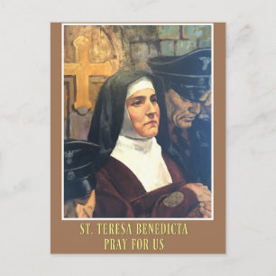 CARTE POSTALE ST. TERESA BENEDICTA DE CROSS EDITH STEIN
