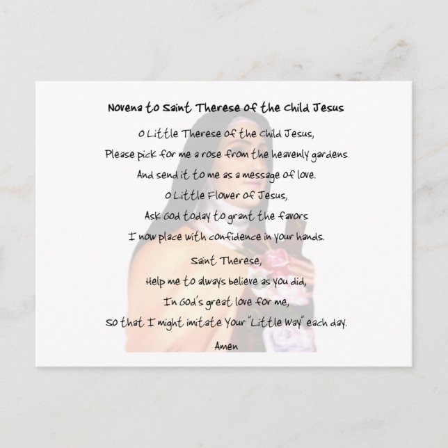 Carte Postale St Therese (Devant)