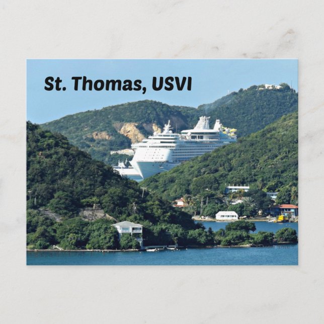 Carte Postale St. Thomas (Devant)