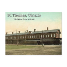 St. Thomas, Ontario - Gare ferroviaire du MC vers