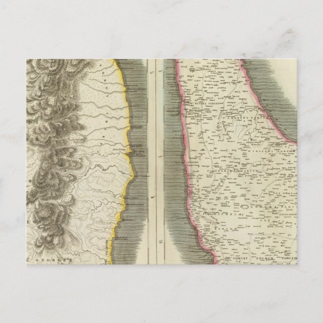 Carte Postale St Vincent, Barbadoes (Devant)