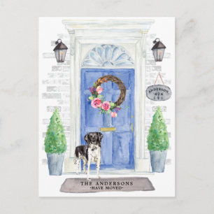 Carte postale Stabyhoun Moving Faire-part