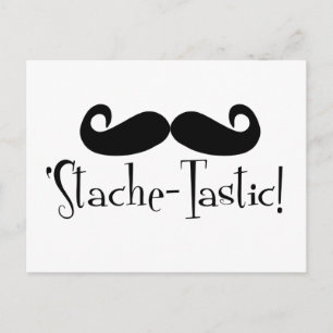 Carte Postale 'Stache-tastic