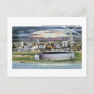 Carte Postale Stade Cleveland, Cleveland, Ohio