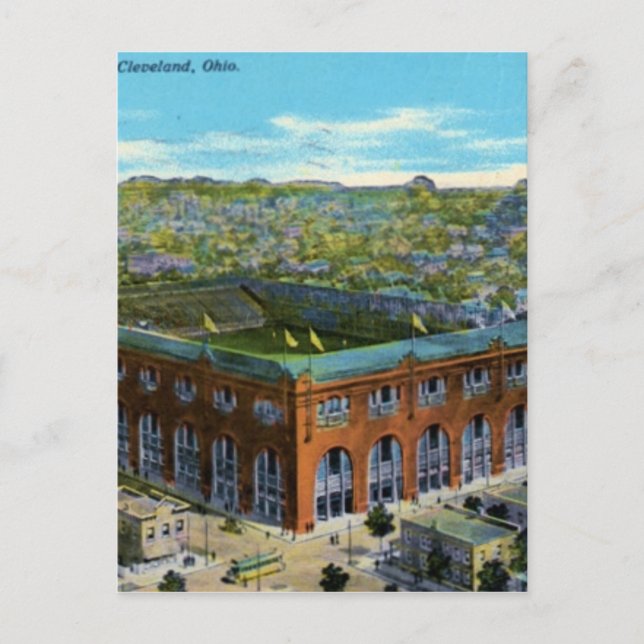 Carte Postale Stade de baseball de ligue Park (Devant)