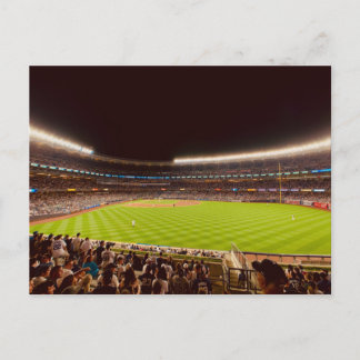 Carte Postale Stade des Yankees la nuit (New York, NY)