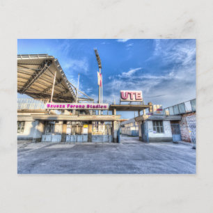 Carte Postale Stade d'Ujpest