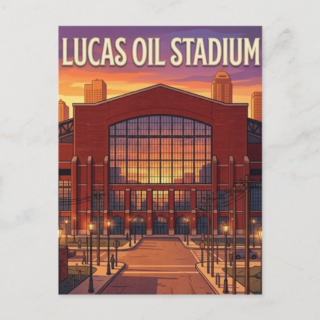 Carte Postale Stade Lucas Oil (Devant)