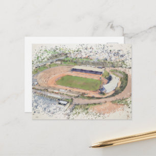 Carte Postale Stade Odsal, Bradford Aerial Art
