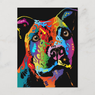 Carte Postale Staffordshire Bull Terrier