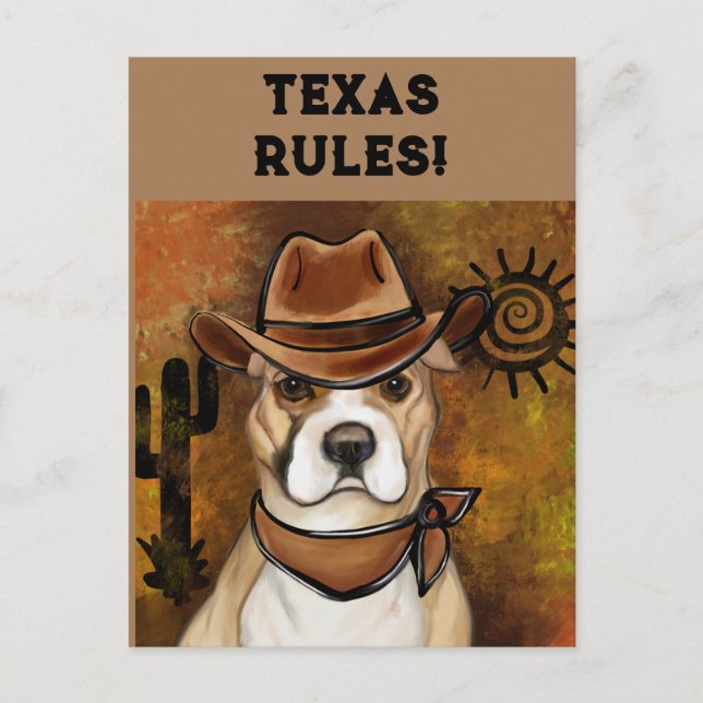 CARTE POSTALE STAFFORDSHIRE TERRIER AMÉRICAIN            (Devant)