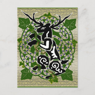 Carte Postale stag herne