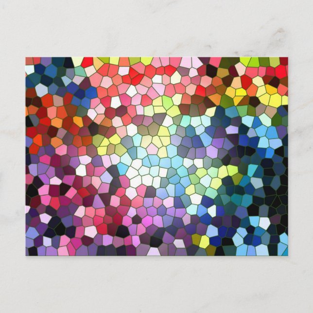 Carte Postale Stained Glass Postcard (Devant)