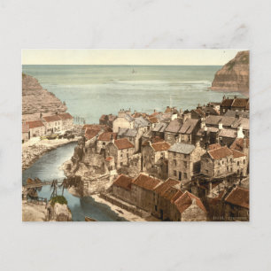 Carte Postale Staithes, Yorkshire, Angleterre