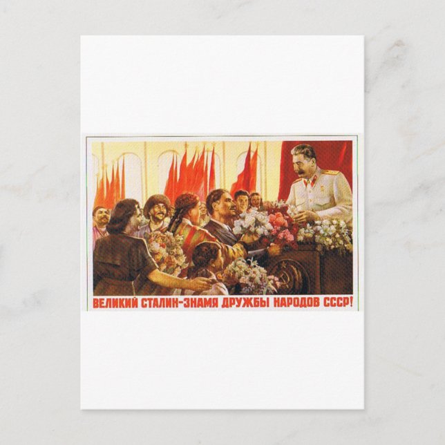 Carte Postale stalin.leader de l'ussr (Devant)