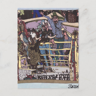 Carte Postale Stampede 8 secondes