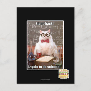 Carte Postale Stand back!