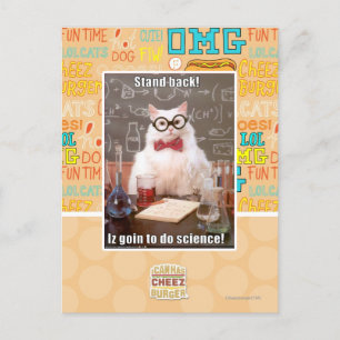 Carte Postale Stand back!