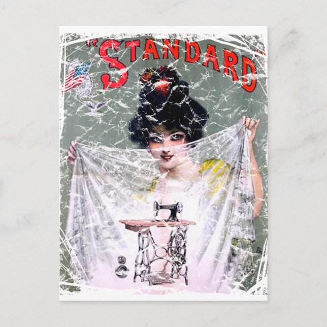 Carte Postale Standard-1895- en détresse (Devant)