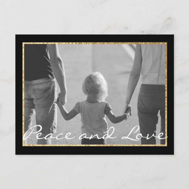 Carte postale standard Chanukah Gold (Devant)