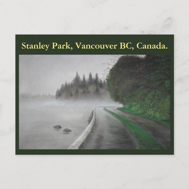Carte Postale Stanley Park, Vancouver (Colombie-Britannique). (Devant)