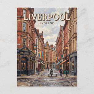 Carte Postale Stanley Street Angleterre