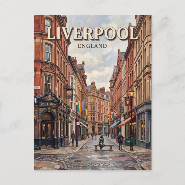 Carte Postale Stanley Street Angleterre (Devant)
