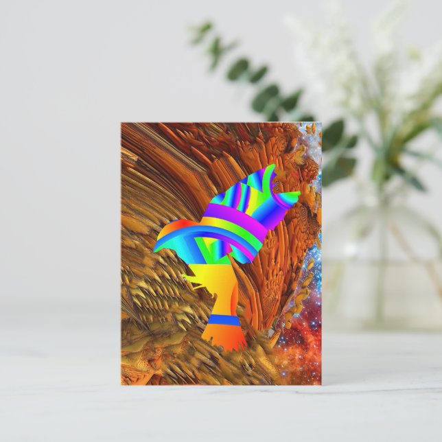 Carte postale Star Bird (Debout devant)