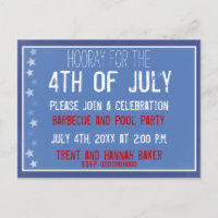 Carte postale Star Chalkboard