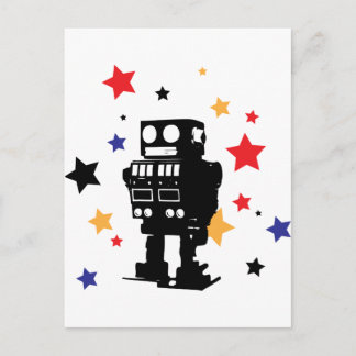 Carte Postale Star du robot