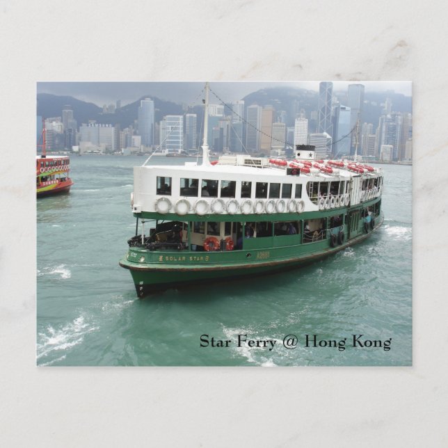 Carte Postale Star Ferry Postcard (Devant)