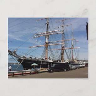 Carte Postale Star Of India Au Musée Maritime De San Diego