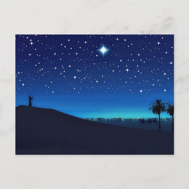 Carte postale Star Over Bethlehem (Devant)