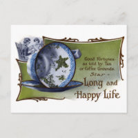 Star Shapa Tea Feuilles prédit bonne fortune