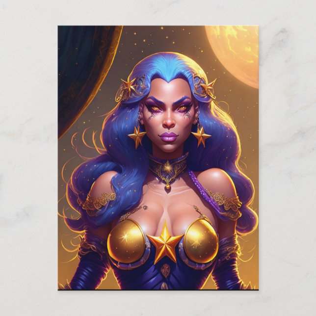 Carte Postale Star Witch (Devant)