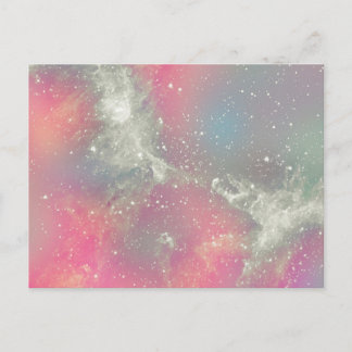 Carte Postale Starbabe Nebula Pastel Galaxy