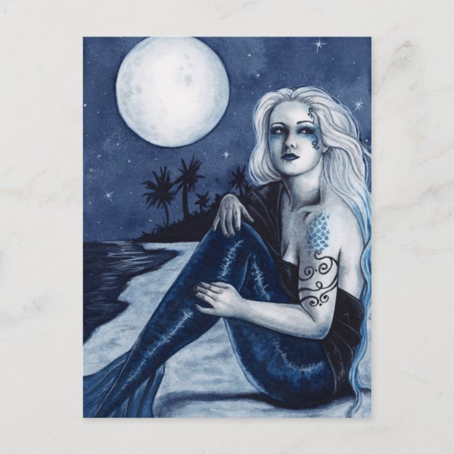 Carte postale Stargazer Mermaid (Devant)