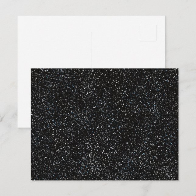 Carte Postale Starry Sky : Art spatial (Devant / Derrière)