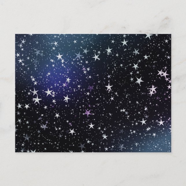 Carte Postale Stars ciel nocturne (Devant)