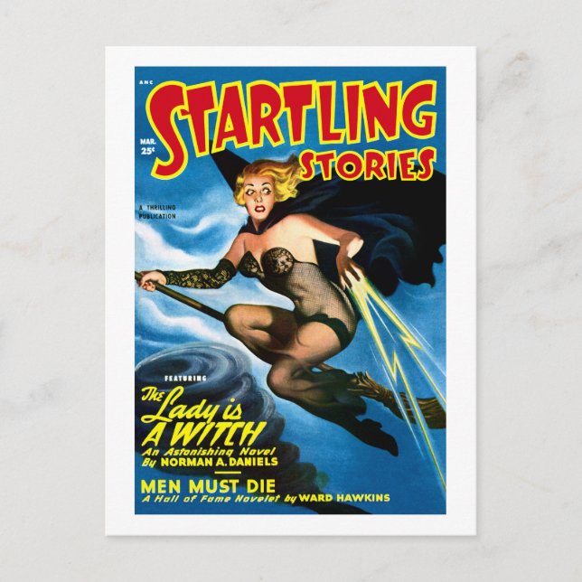 Carte Postale Startling Stories (mars 1950) (Devant)