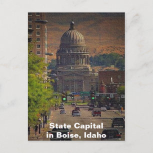 Carte Postale State Capital in Boise, Idaho
