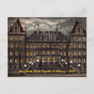 Carte Postale State Capitol Albany NY PostCard