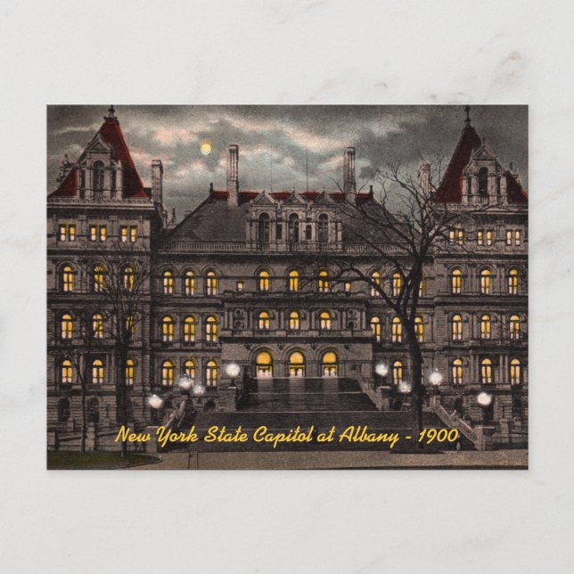 Carte Postale State Capitol Albany NY PostCard (Devant)