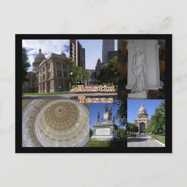 Carte Postale State Capitol Building, Austin Texas (Devant)