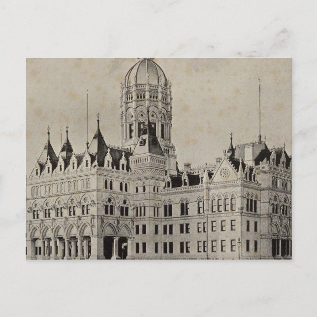 Carte Postale State Capitol, Hartford (Devant)