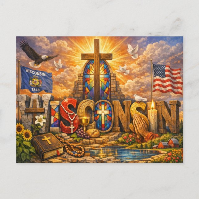 Carte Postale State of Grace Spiritual Postcard  (Devant)