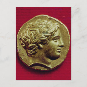 Carte Postale Stater de Philippe II Roi de Macédoine