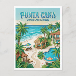 Carte Postale Station balnéaire de Punta Cana République dominic