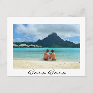 Carte Postale Station balnéaire sur Bora Bora
